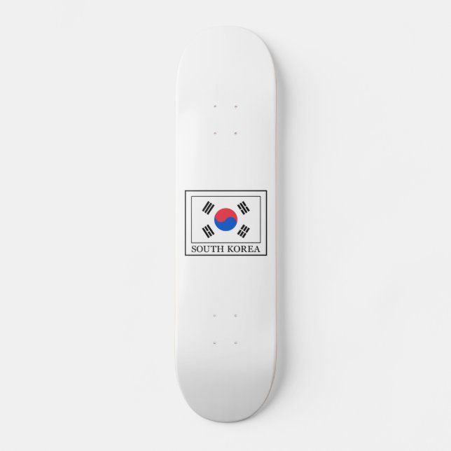 Skateboard Corée du Sud (Recto)