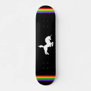 Skateboard COREY TIGER 80s RÉTRO VINTAGE LICORNE ARC-EN-CIEL