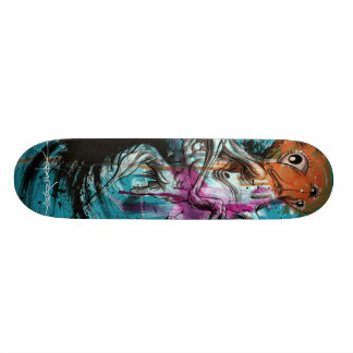 Skateboard Corps d'Alex Pardee "Stoomach "