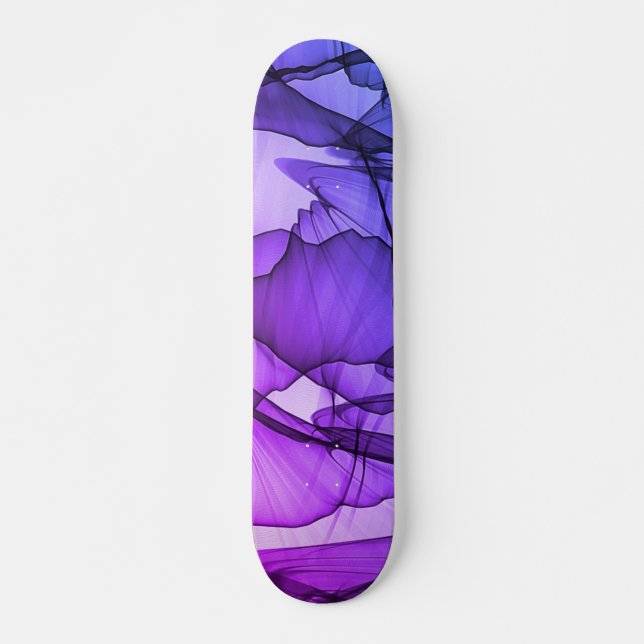 Skateboard Couche mystique de prune (Devant)