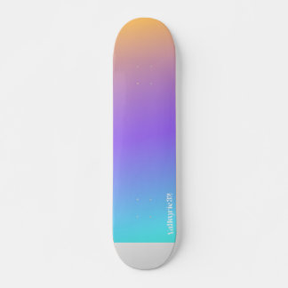Skateboard Coucher de soleil crépusculaire