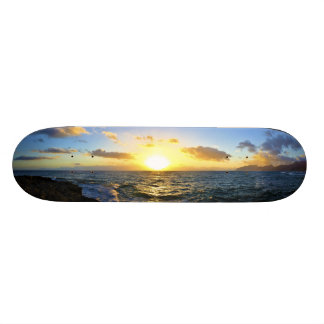 Skateboard Coucher de soleil hawaïen