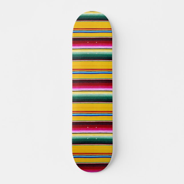 Skateboard Couleur aztèque (Devant)