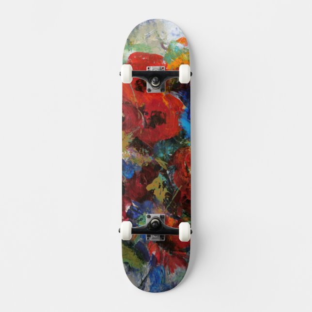 Skateboard Couleur II (Recto)