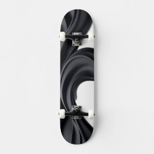 Skateboard Couleur noir pastel