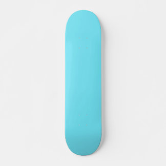 Skateboard Couleur solide lumière électrique bleu aqua