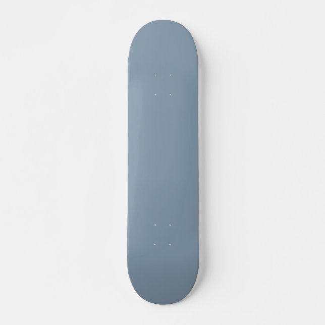 Skateboard Couleur uni bleu foncé (Devant)