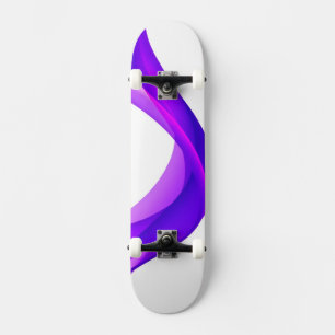 Skateboard Couleur violet pastel