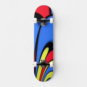 Skateboard Couleurs Festives