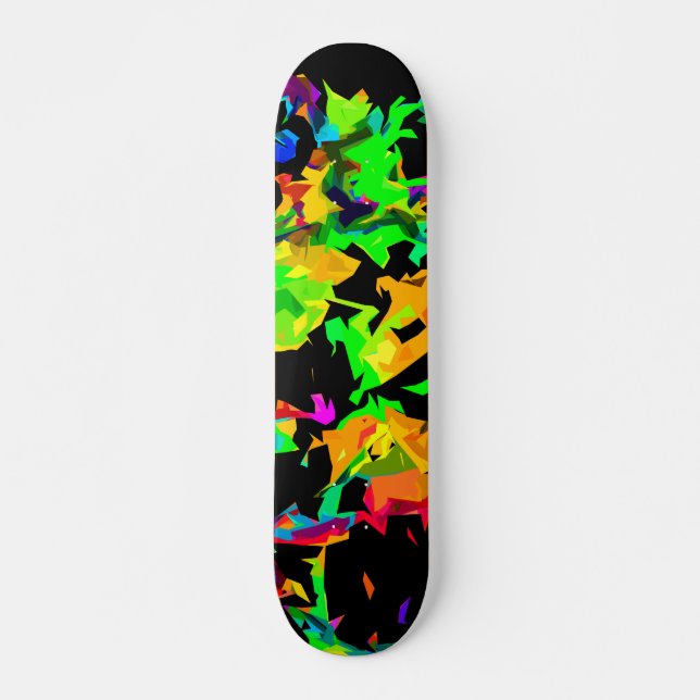 Skateboard Couleurs folles (Devant)