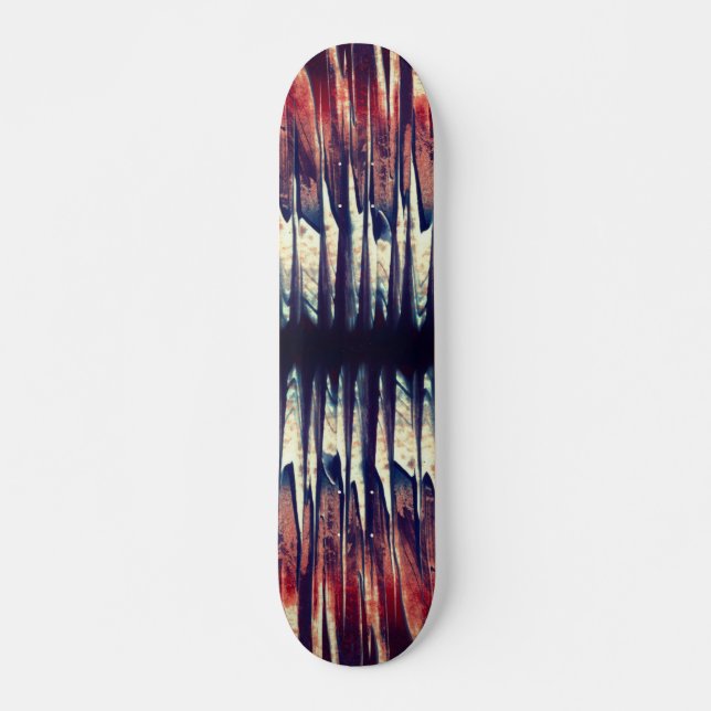 Skateboard Couleurs fusionnées (Devant)