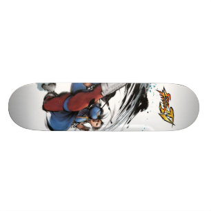 Skateboard Coup-de-pied de Chun-Li