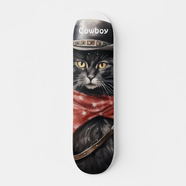 Skateboard Cowboy (Devant)