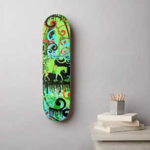 Skateboard Cowgirl Grunge