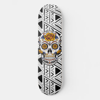 Skateboard Crâne à sucre mexicain