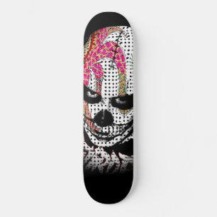 Skateboard Crâne clown