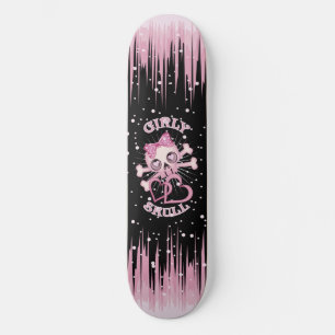 Skateboard Crâne de fille