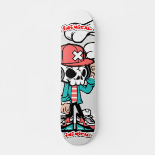 Skateboard Crâne immatériel Boi