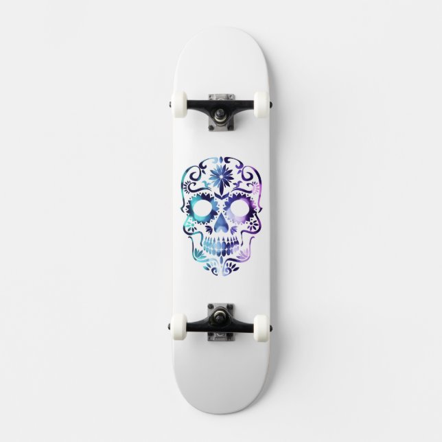 Skateboard Crâne personnalisé (Recto)