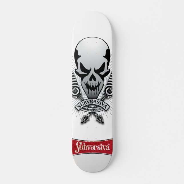 Skateboard Crâne-VFLY-001 (Devant)