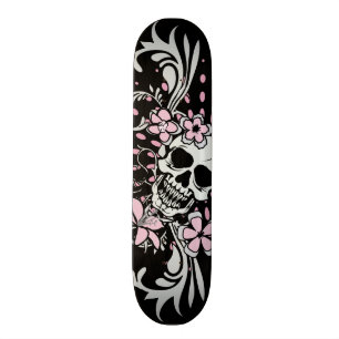 Skateboard Crâne Vintage