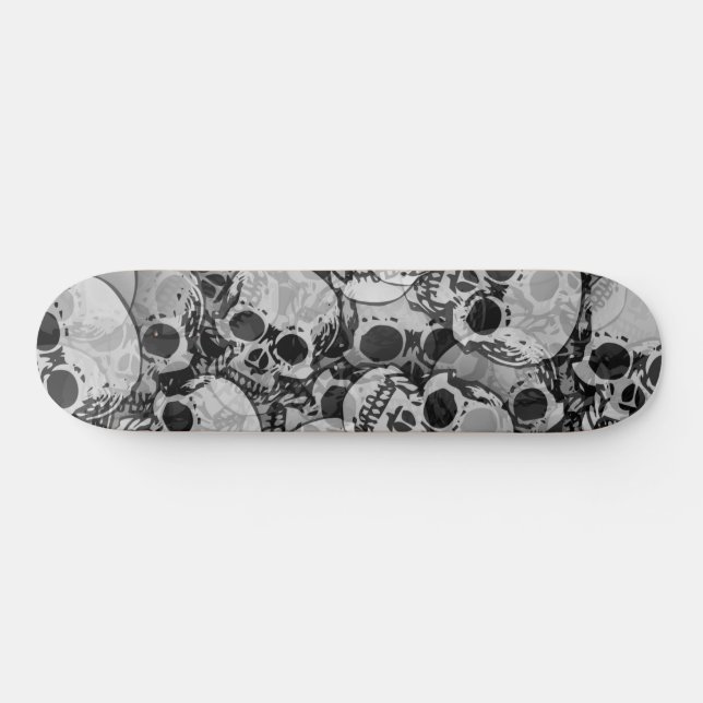 Skateboard Crânes (Horz)
