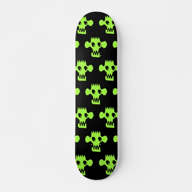 Skateboard Crânes de singe de dessin (Devant)