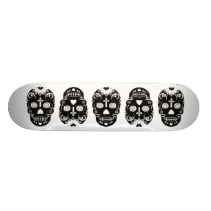 Skateboard crânes de sucre