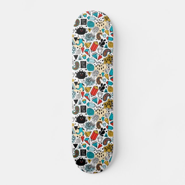 Skateboard Crazy head (Recto)