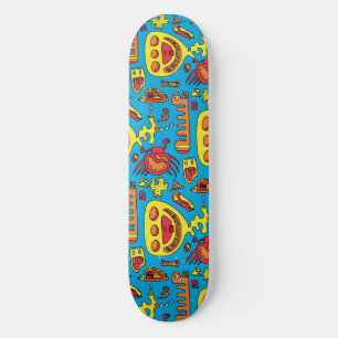 Skateboard Crazy Ocean Créations et la plage de sous-marin ja