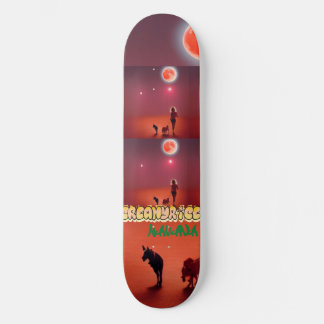 Skateboard Creamy Rice Havana #5 "Dogwalk sur-Stylisé"