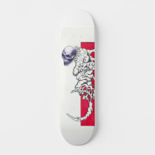 Skateboard créature crânienne