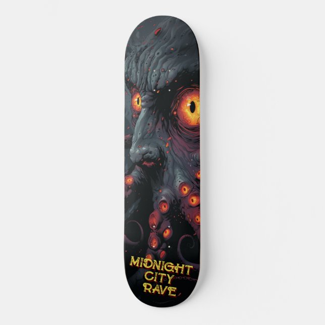Skateboard Créature rave de Midnight City (Recto)