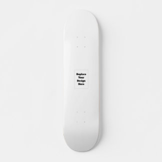 Skateboard Créez votre propre blanc
