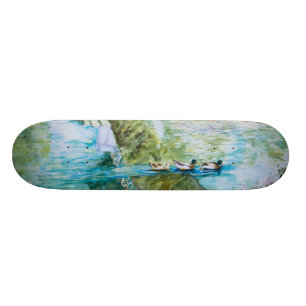 Skateboard Croisement de canal