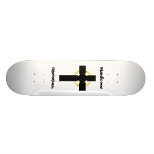 Skateboard Croix celtique chrétienne inconditionnelle