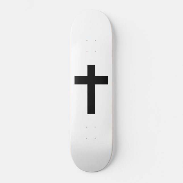 Skateboard Croix chrétienne (Recto)
