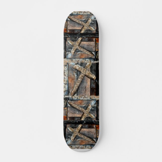 Skateboard Croix de force (Devant)