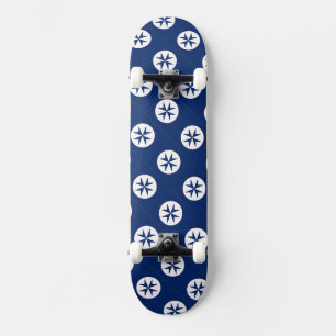 Skateboard Croix octogonale BLUE CORSAIR STYLE