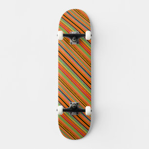 Skateboard Cute coloré natif aztèque tissu design motif