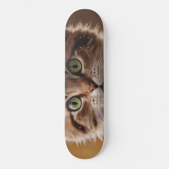 Skateboard Cute Kitten (Recto)