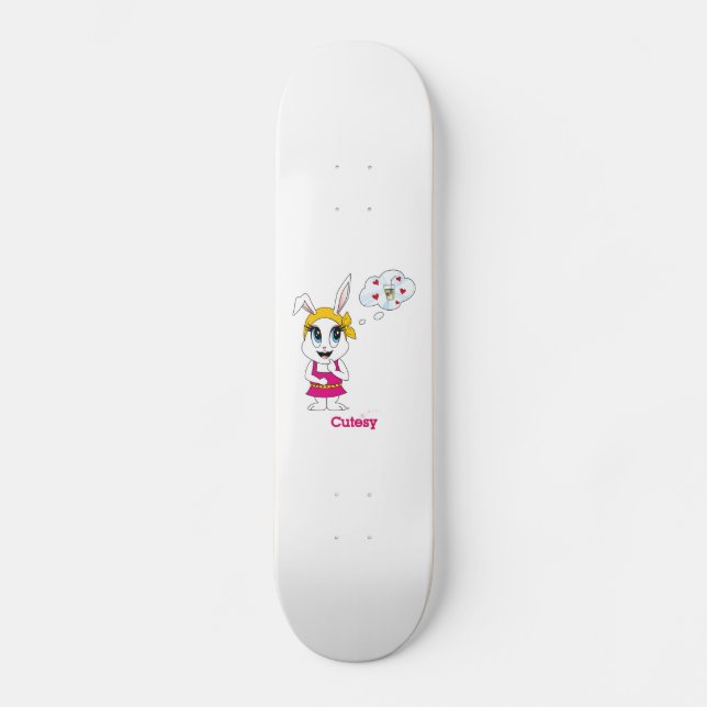 Skateboard Cutesy Bunny™ (Recto)