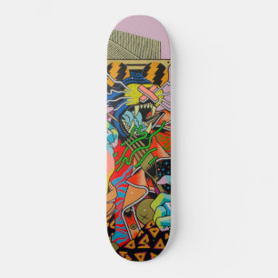 Skateboard cyberpunk, anime, manga, acide, cyber, art,