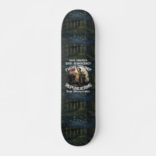 Skateboard Czar Rue Menteur Trump POTUS Patriotique MAGA Trai