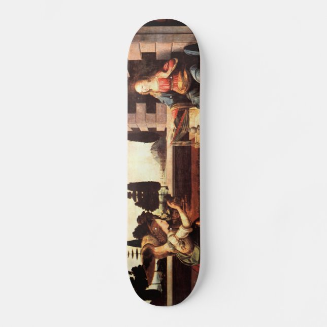 Skateboard Da Vinci, Leonardo - l'annonce (Recto)