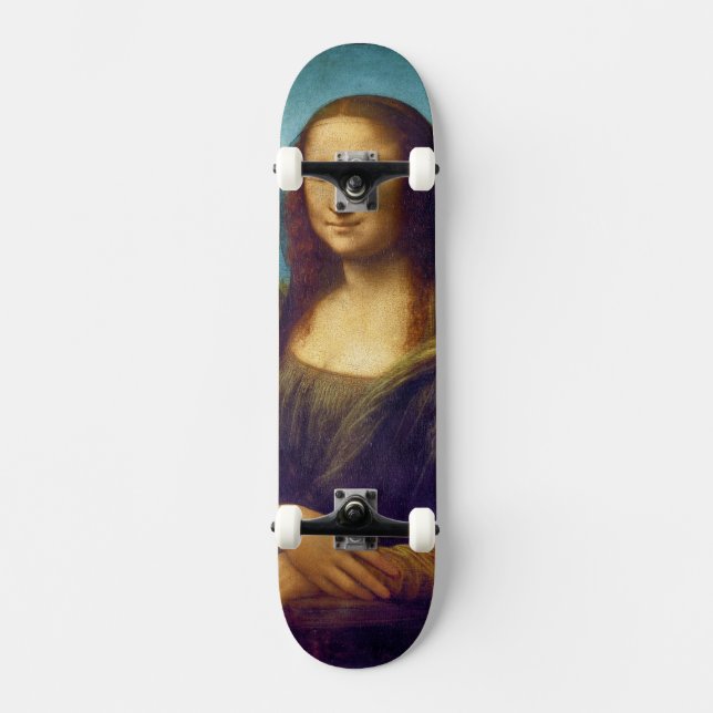 Skateboard Da Vinci : Mona Lisa (Recto)