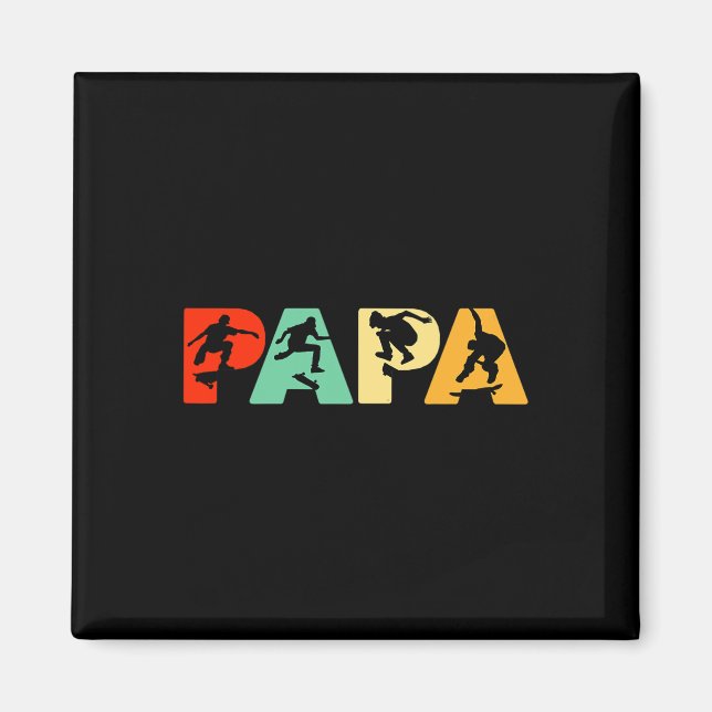 Skateboard Dad Shirt  Magnet (Front)