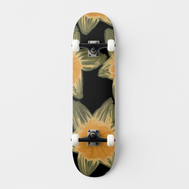 Skateboard Daffodique (Recto)
