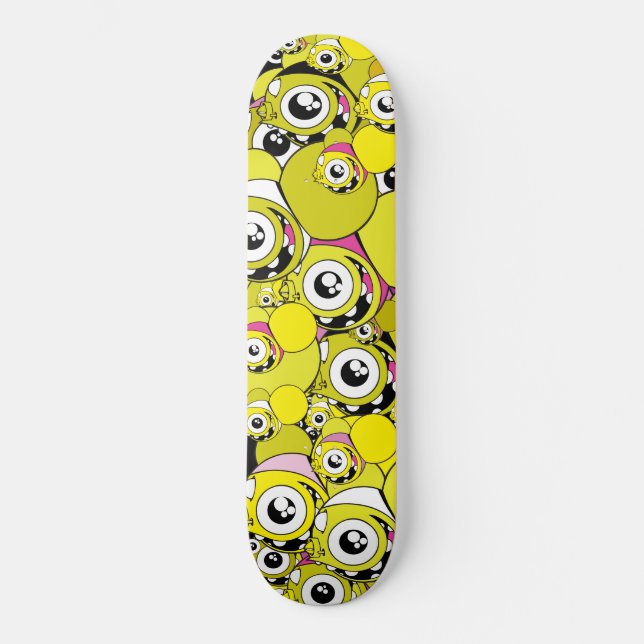 Skateboard Dalek "Yeux" (Recto)