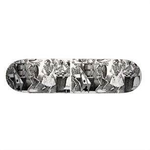 Skateboard "Dansant le Jarabe dans l'autre monde "